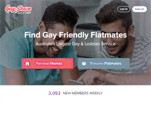Tablet Screenshot of gayshare.com.au